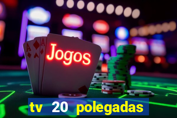 tv 20 polegadas casas bahia