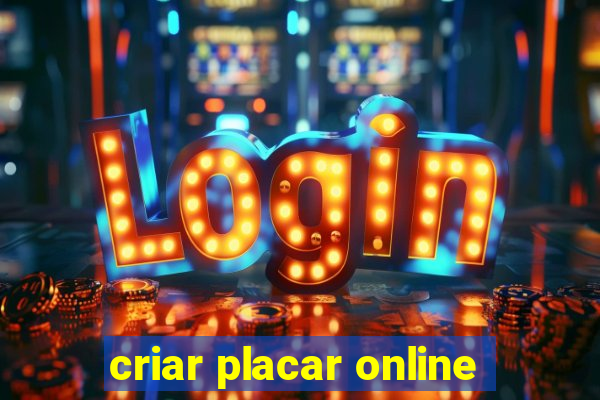 criar placar online