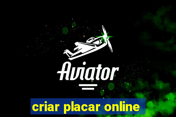 criar placar online