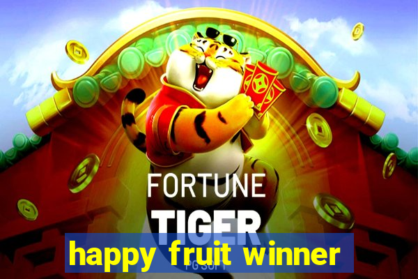 happy fruit winner