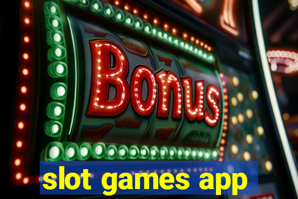 slot games app