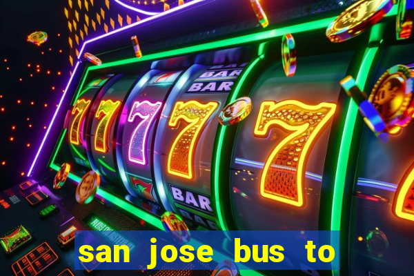 san jose bus to la fortuna