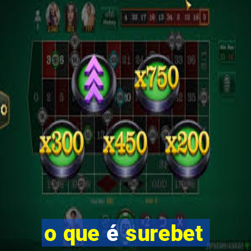 o que é surebet