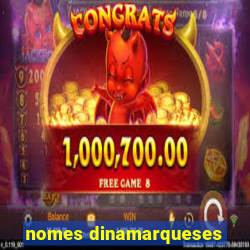 nomes dinamarqueses