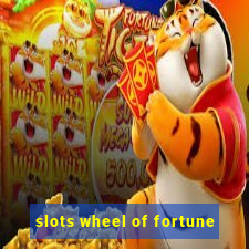 slots wheel of fortune