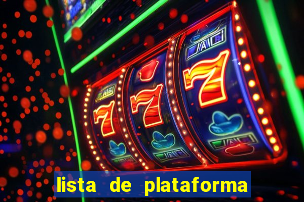 lista de plataforma de jogos