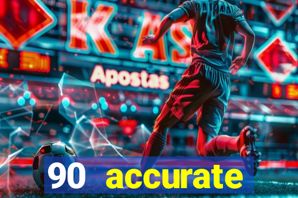 90 accurate football predictions