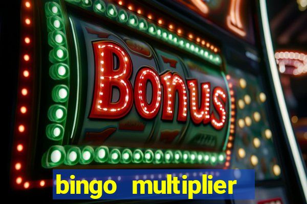 bingo multiplier scratch card