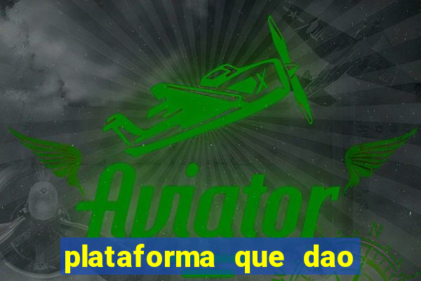 plataforma que dao b么nus no cadastro