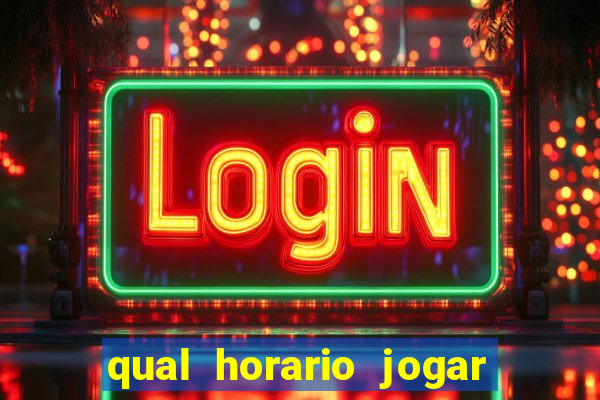 qual horario jogar fortune ox