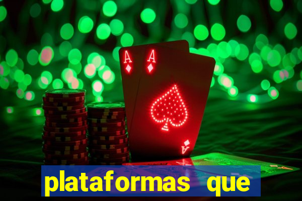 plataformas que mais pagam slots