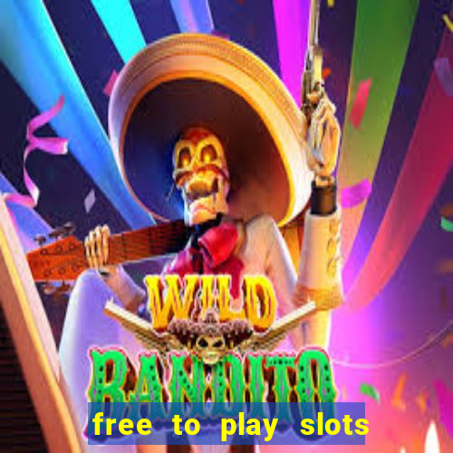 free to play slots no download