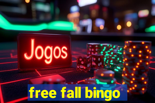 free fall bingo