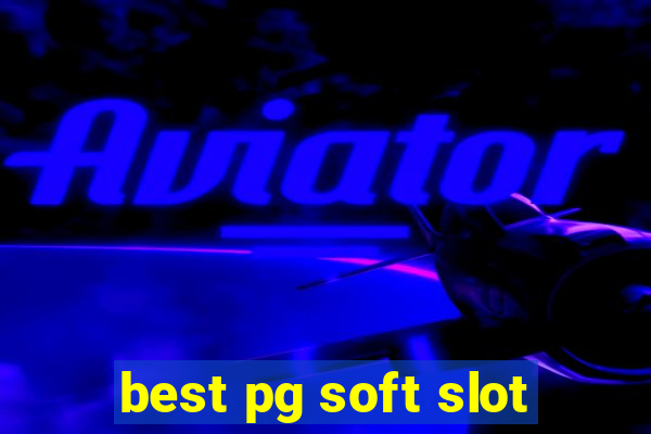 best pg soft slot