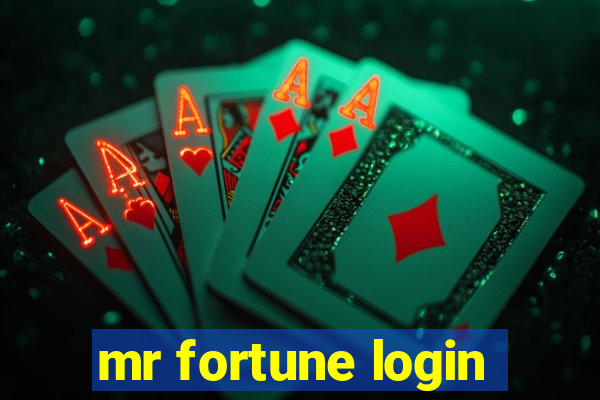 mr fortune login