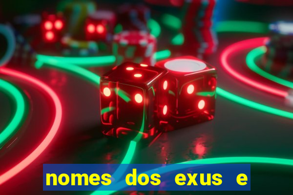 nomes dos exus e seus significados