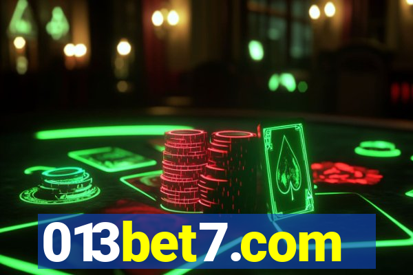 013bet7.com