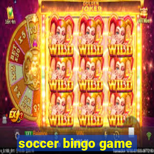 soccer bingo game