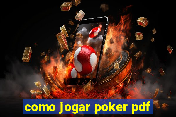 como jogar poker pdf