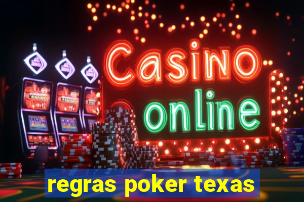 regras poker texas