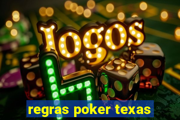 regras poker texas