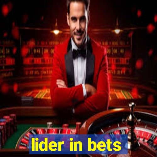 lider in bets