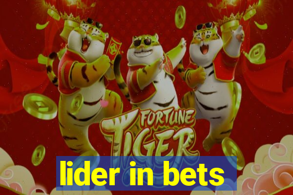 lider in bets