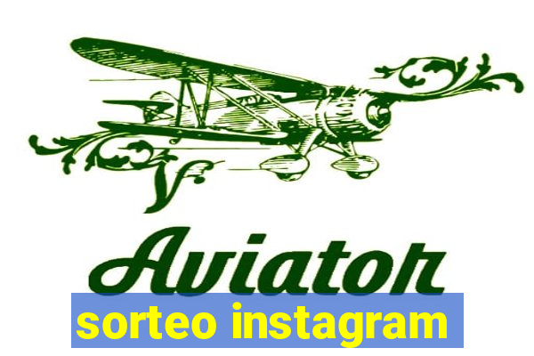 sorteo instagram