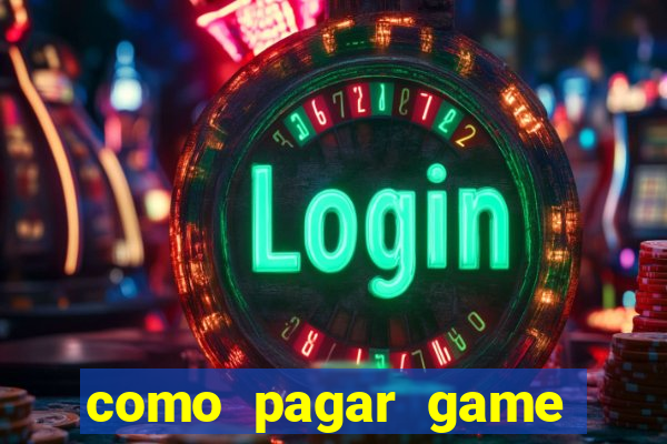 como pagar game pass com pix