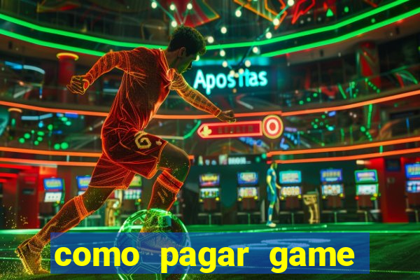 como pagar game pass com pix