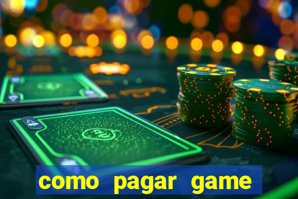 como pagar game pass com pix