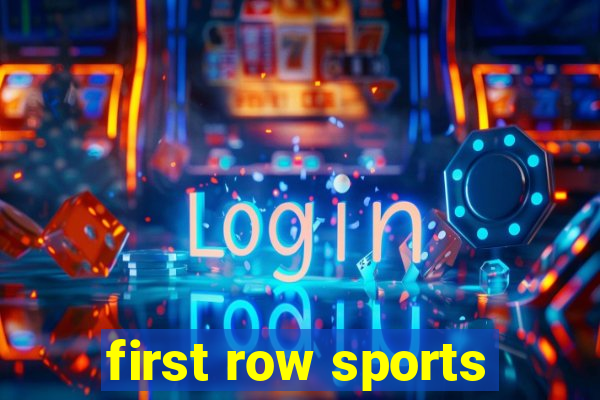 first row sports