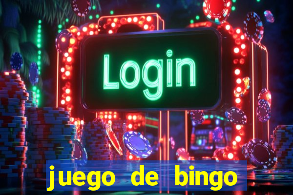 juego de bingo para ganar dinero