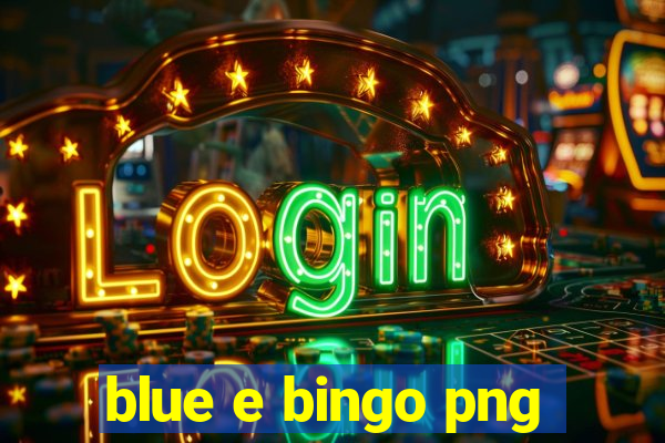 blue e bingo png