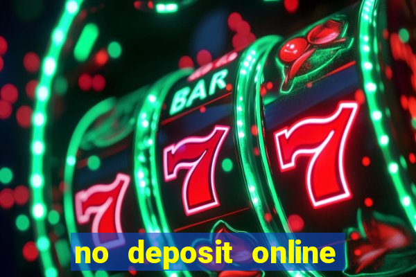 no deposit online casino bonus