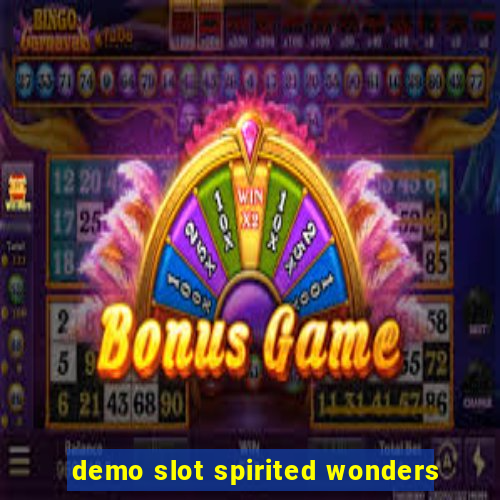 demo slot spirited wonders