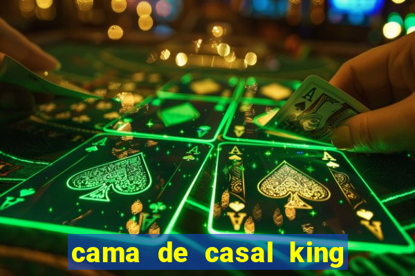 cama de casal king casas bahia