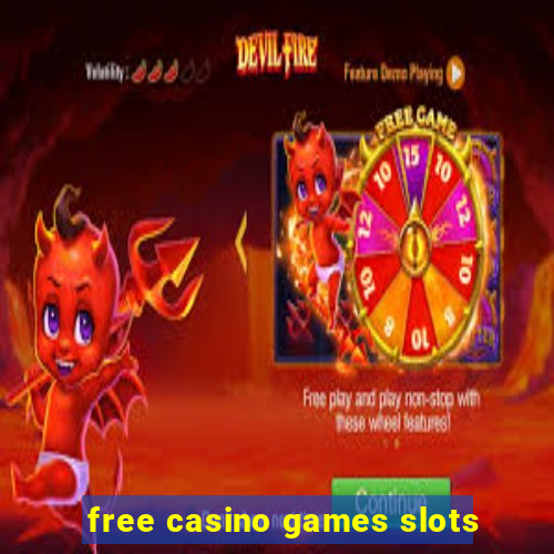 free casino games slots