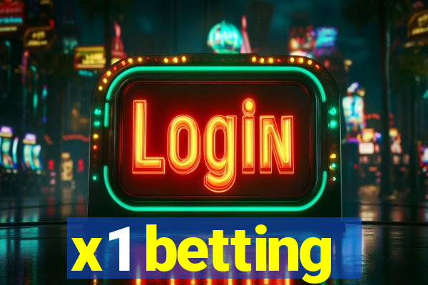 x1 betting