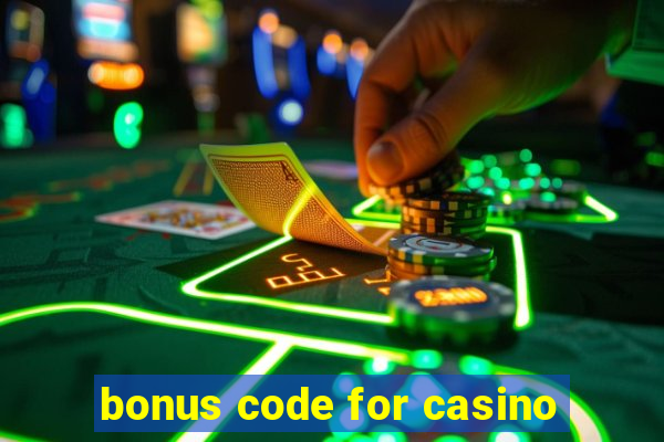 bonus code for casino