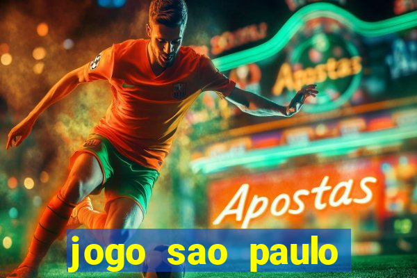 jogo sao paulo hoje palpite