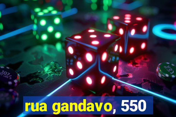 rua gandavo, 550