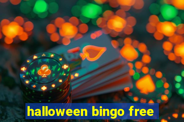 halloween bingo free