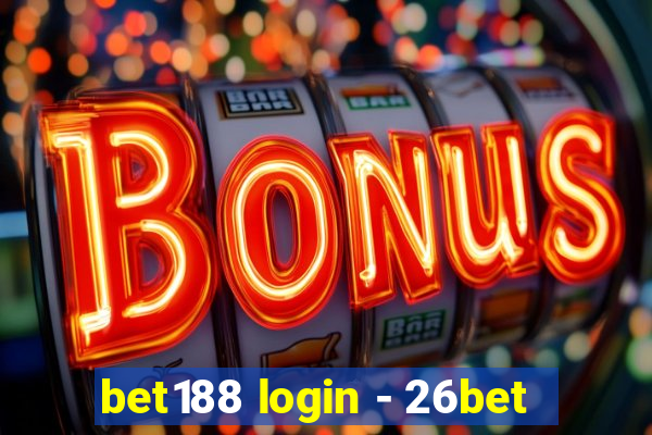 bet188 login - 26bet