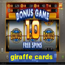 giraffe cards