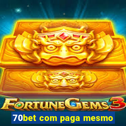 70bet com paga mesmo