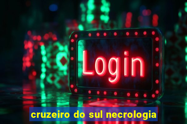 cruzeiro do sul necrologia