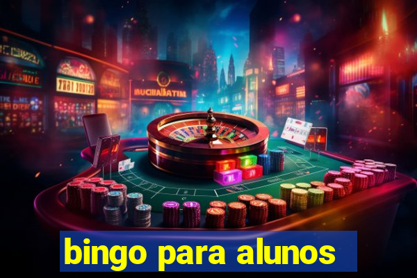 bingo para alunos