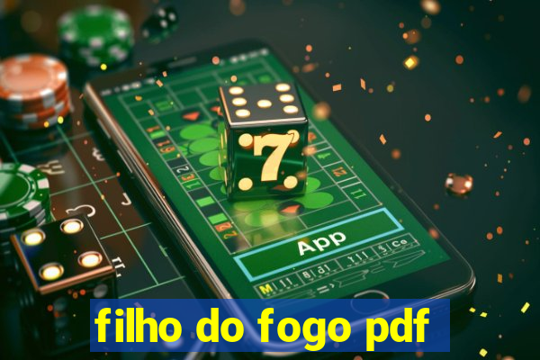 filho do fogo pdf