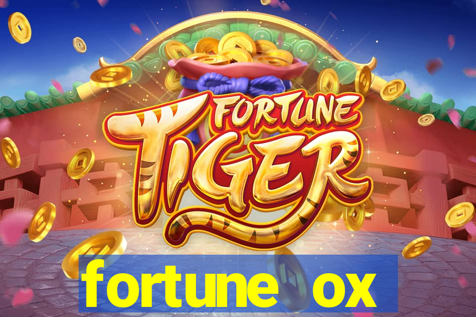 fortune ox plataforma nova